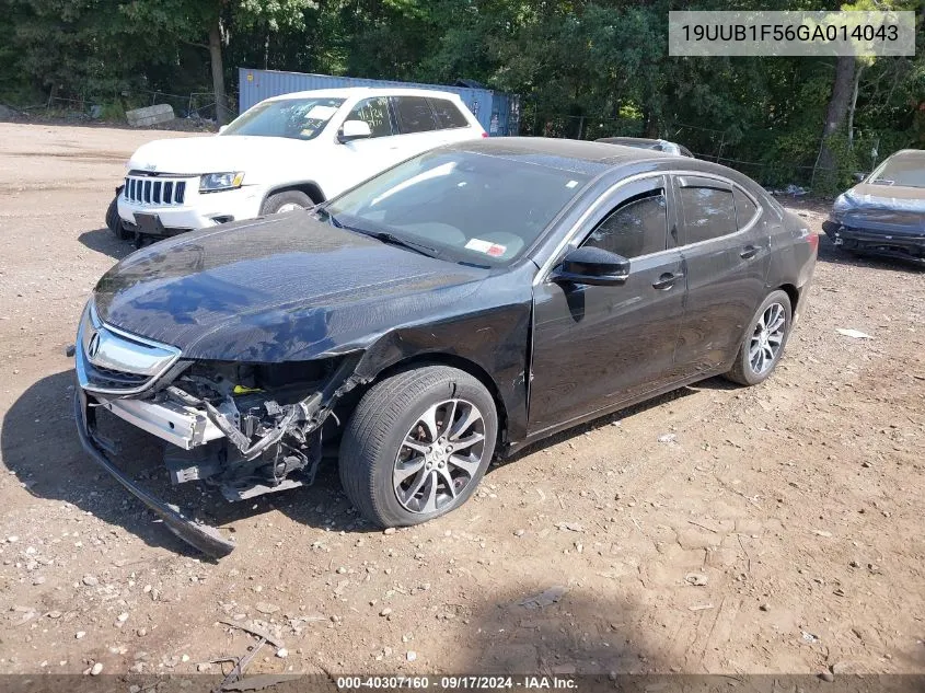 19UUB1F56GA014043 2016 Acura Tlx Tech