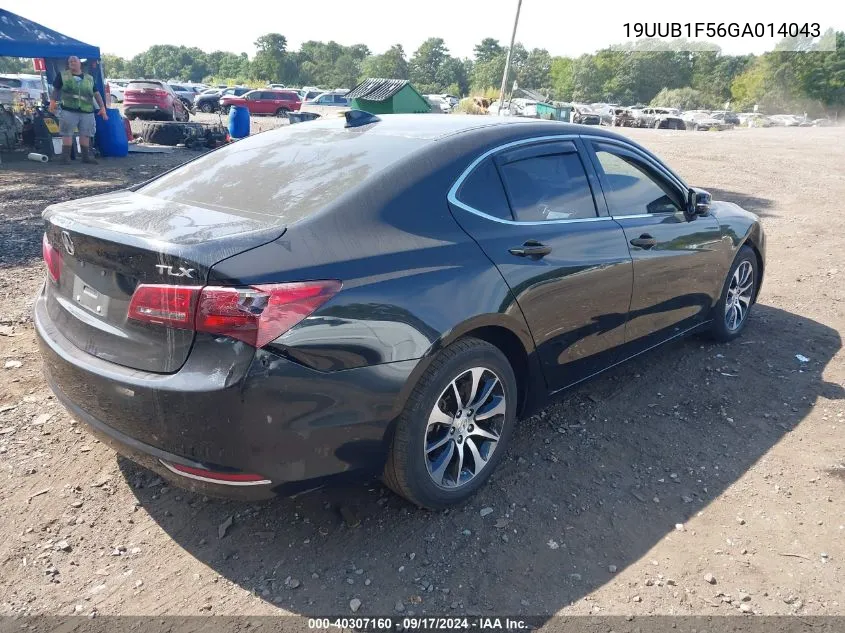 19UUB1F56GA014043 2016 Acura Tlx Tech