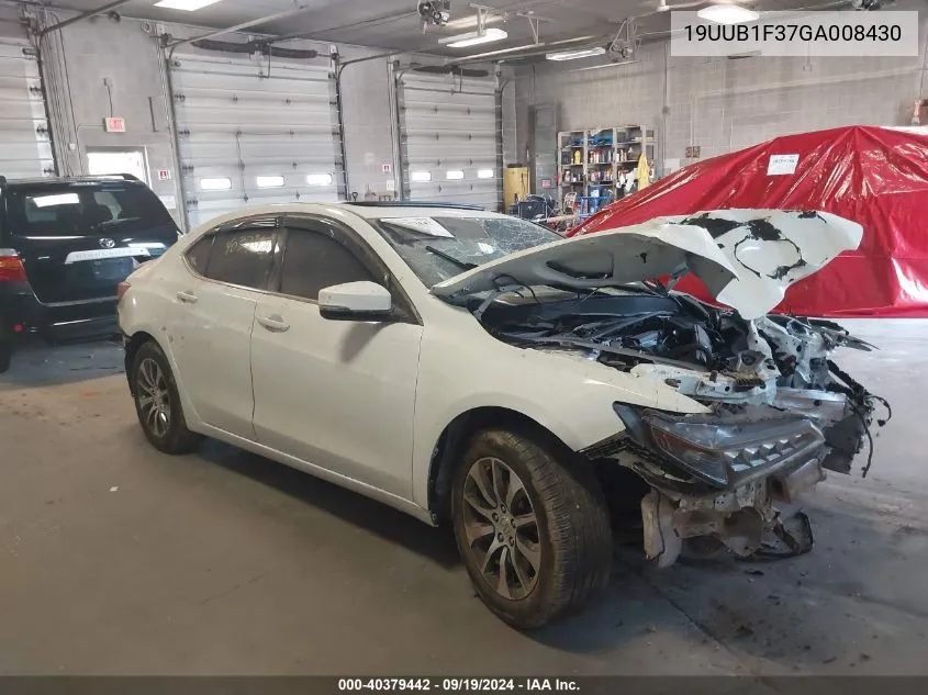 19UUB1F37GA008430 2016 Acura Tlx