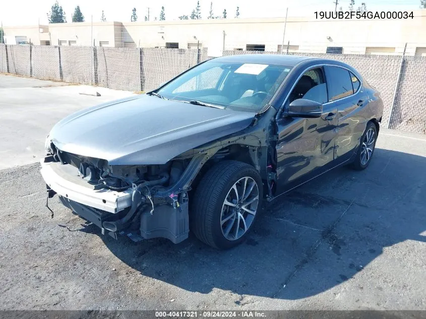 19UUB2F54GA000034 2016 Acura Tlx V6 Tech