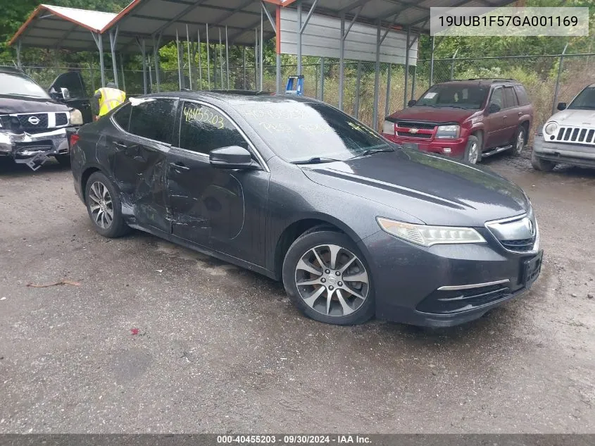 19UUB1F57GA001169 2016 Acura Tlx Tech