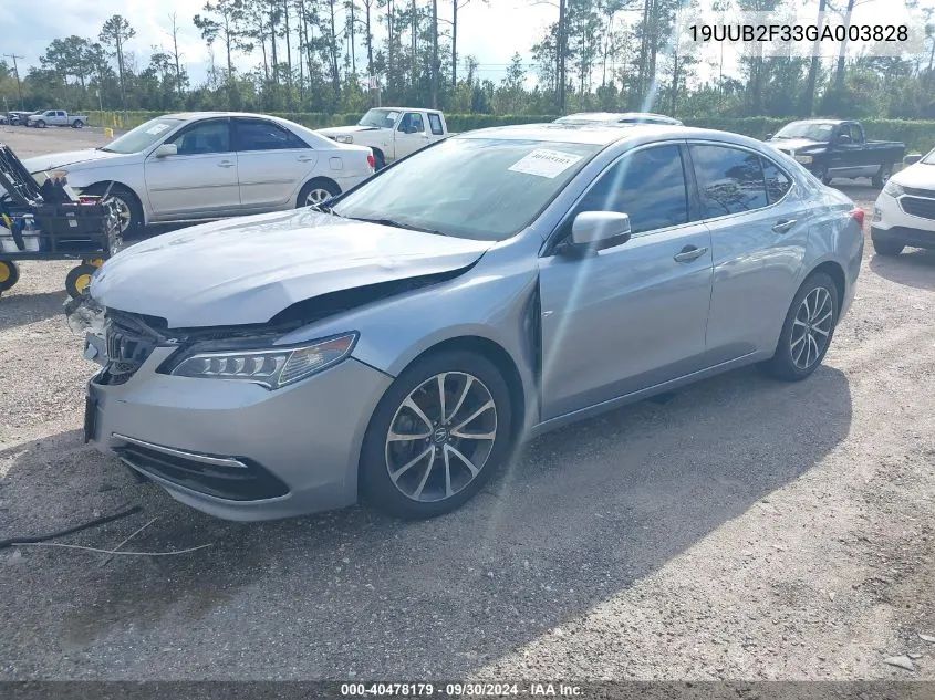 19UUB2F33GA003828 2016 Acura Tlx V6