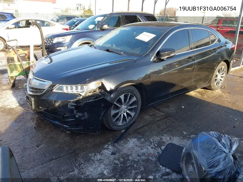19UUB1F31GA006754 2016 Acura Tlx