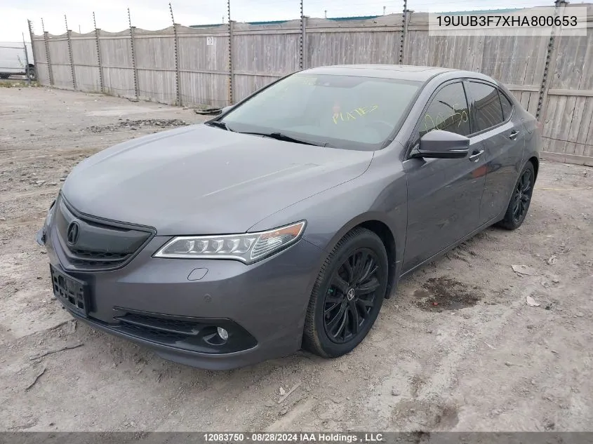 19UUB3F7XHA800653 2017 Acura Tlx