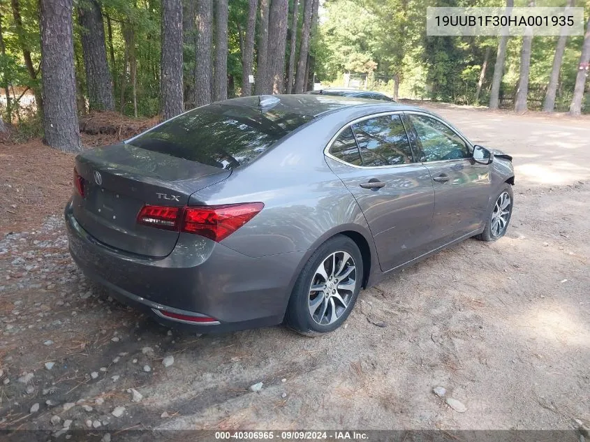 19UUB1F30HA001935 2017 Acura Tlx