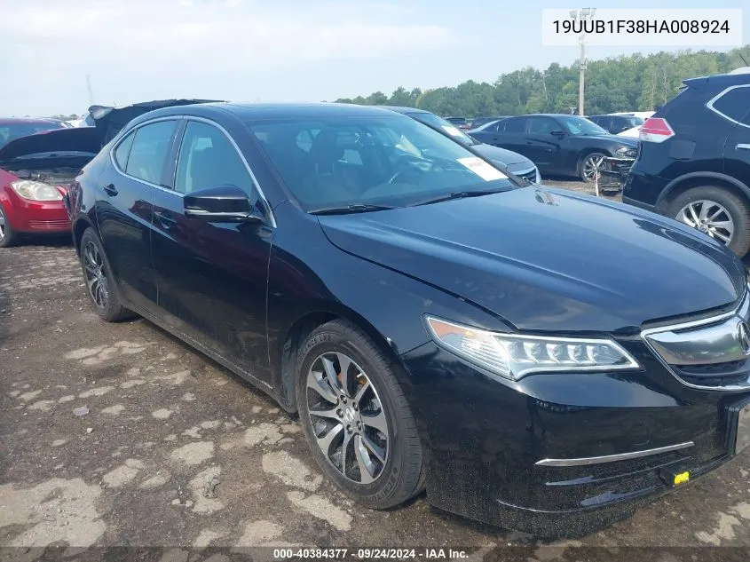 19UUB1F38HA008924 2017 Acura Tlx