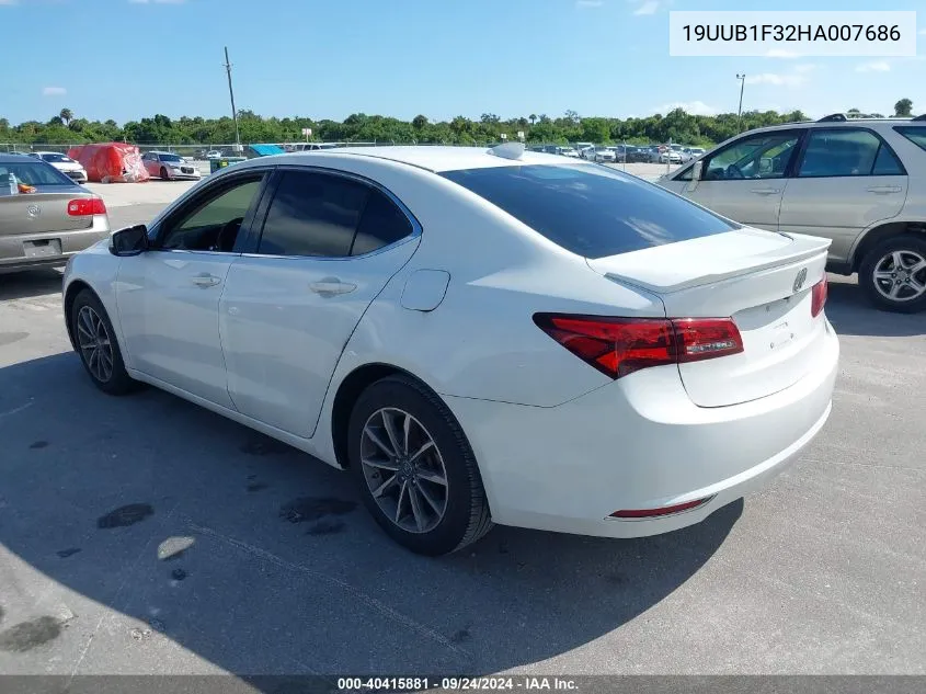 19UUB1F32HA007686 2017 Acura Tlx