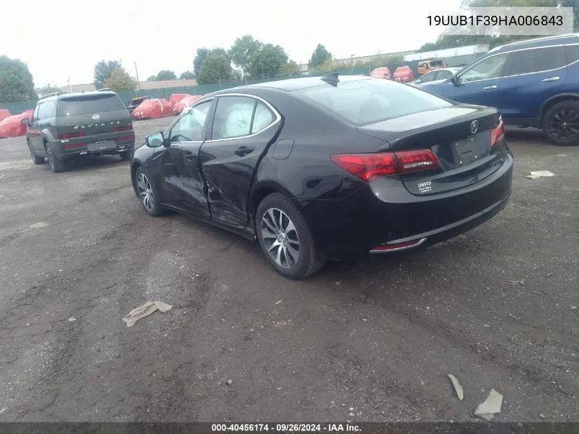 19UUB1F39HA006843 2017 Acura Tlx