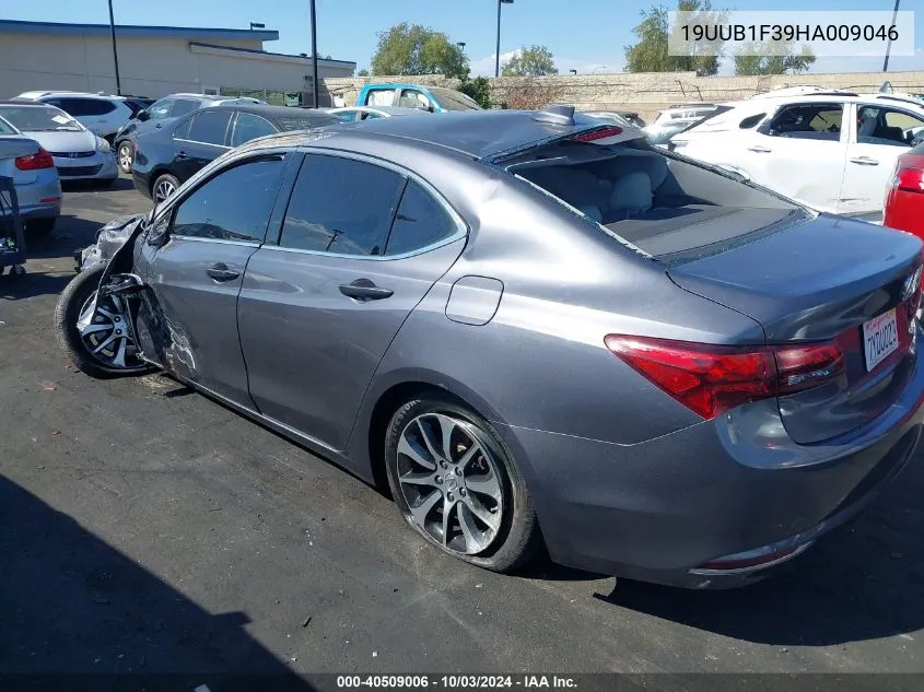 19UUB1F39HA009046 2017 Acura Tlx