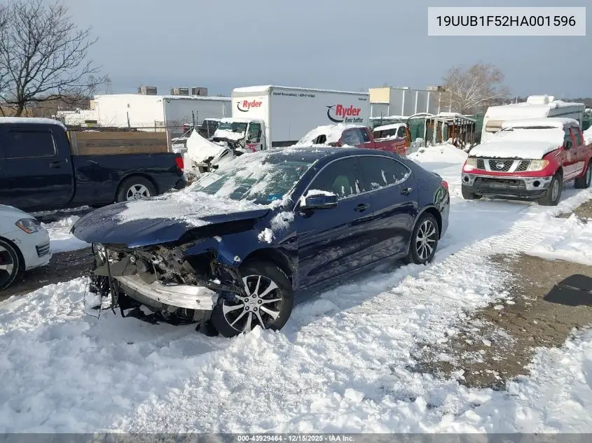 19UUB1F52HA001596 2017 Acura Tlx Technology Package