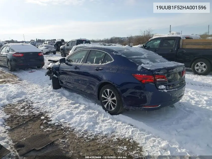 19UUB1F52HA001596 2017 Acura Tlx Technology Package