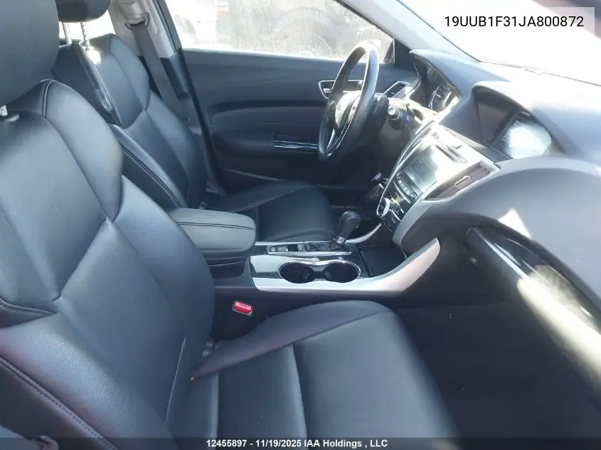 19UUB1F31JA800872 2018 Acura Tlx