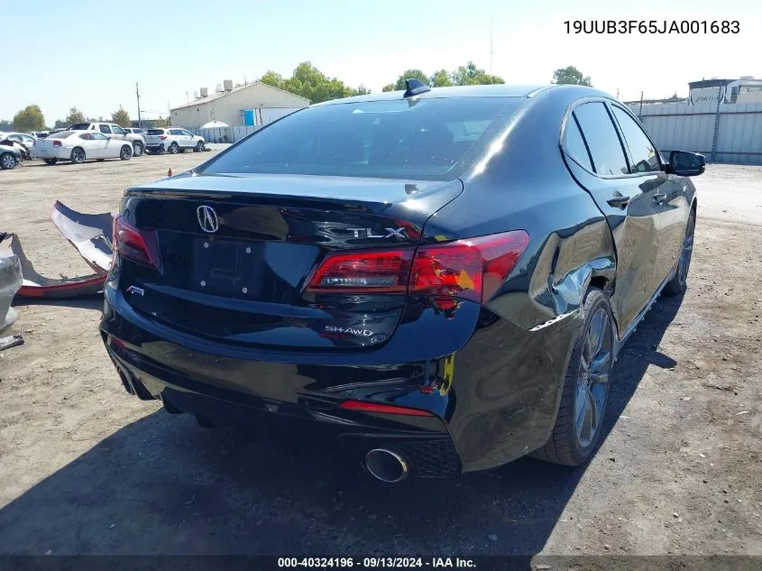 19UUB3F65JA001683 2018 Acura Tlx Tech A-Spec Pkgs