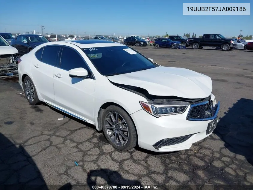 19UUB2F57JA009186 2018 Acura Tlx Tech Pkg