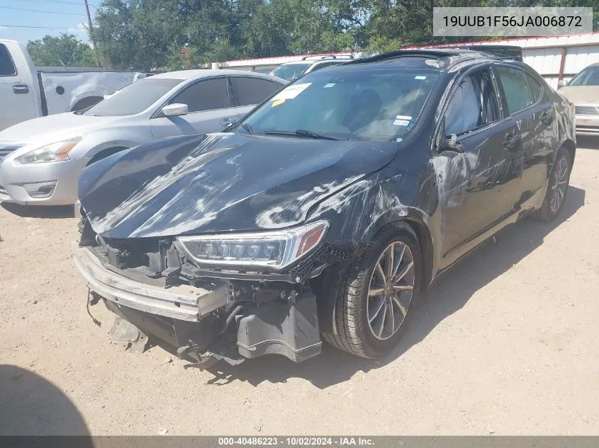 19UUB1F56JA006872 2018 Acura Tlx Tech Pkg