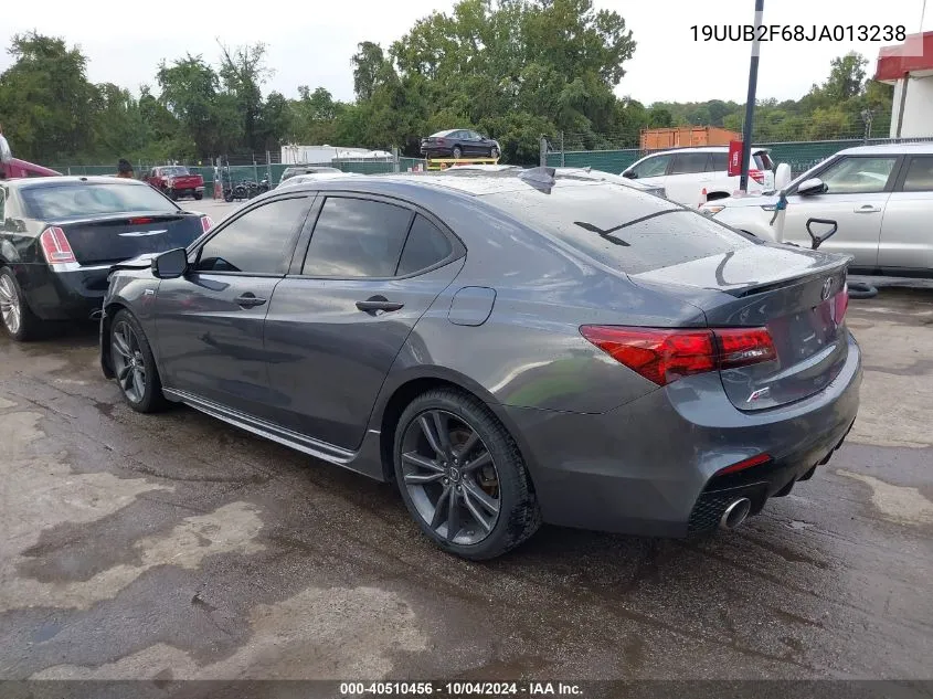 19UUB2F68JA013238 2018 Acura Tlx Tech A-Spec Pkgs