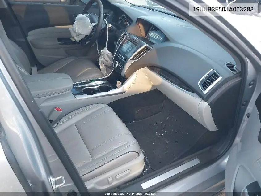 19UUB3F50JA003283 2018 Acura Tlx Tech Pkg