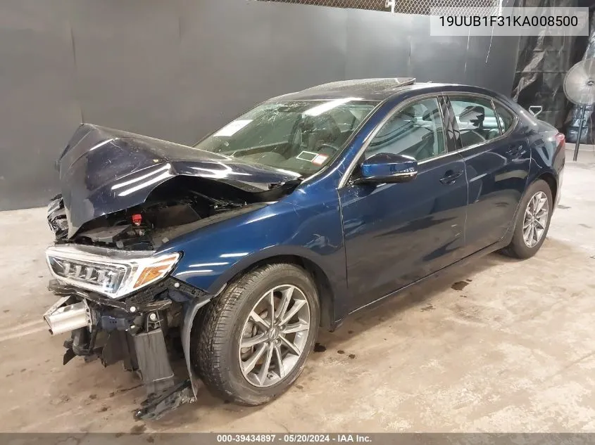 19UUB1F31KA008500 2019 Acura Tlx Standard