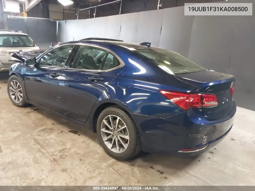 19UUB1F31KA008500 2019 Acura Tlx Standard