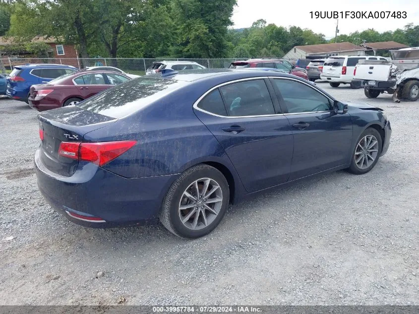 19UUB1F30KA007483 2019 Acura Tlx Standard