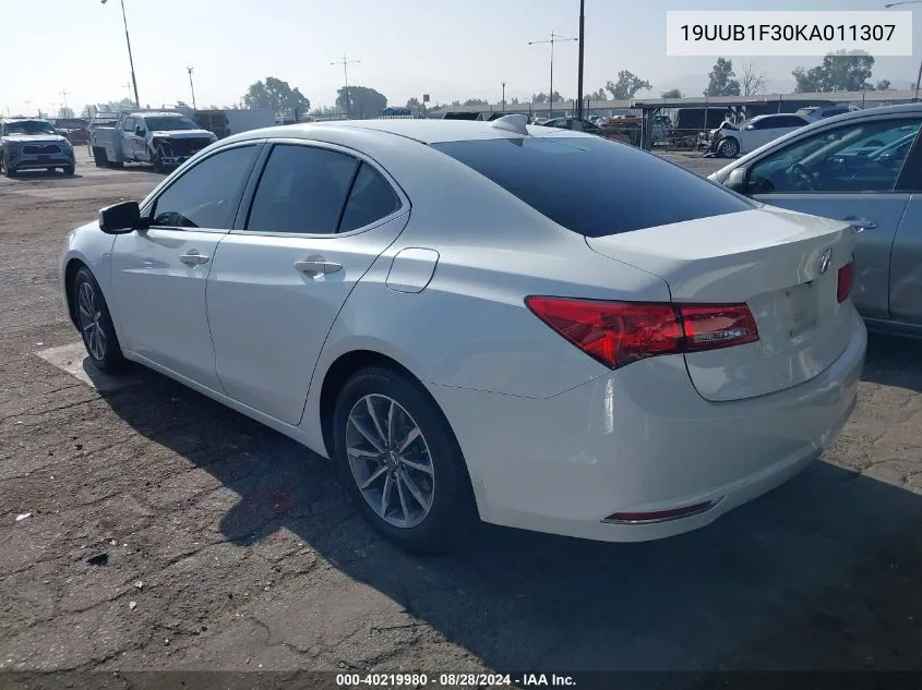 19UUB1F30KA011307 2019 Acura Tlx Standard