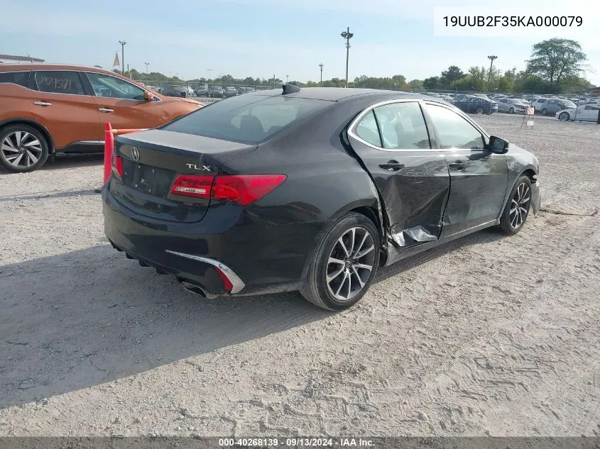 19UUB2F35KA000079 2019 Acura Tlx