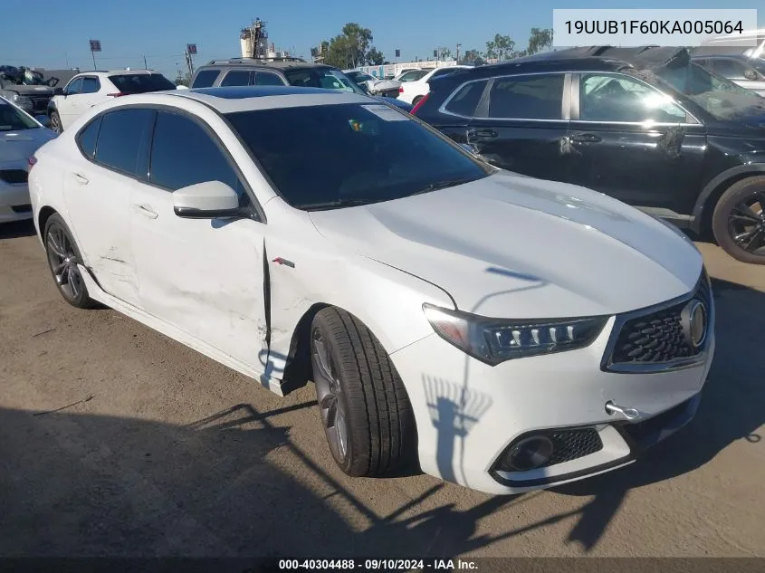 19UUB1F60KA005064 2019 Acura Tlx Tech A-Spec Pkgs