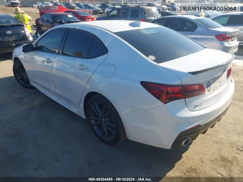 19UUB1F60KA005064 2019 Acura Tlx Tech A-Spec Pkgs