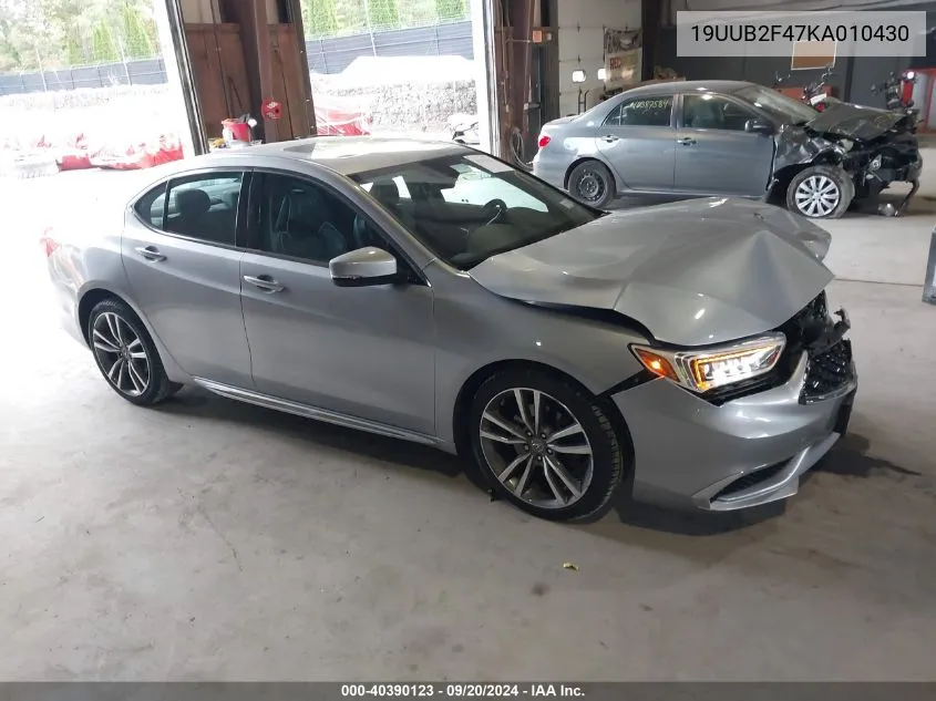 19UUB2F47KA010430 2019 Acura Tlx Tech Pkg