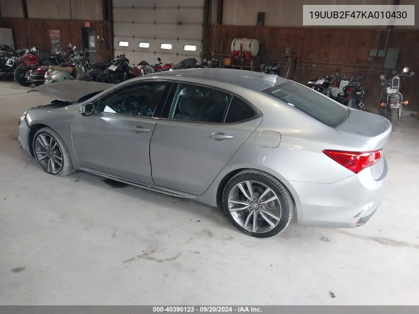 19UUB2F47KA010430 2019 Acura Tlx Tech Pkg