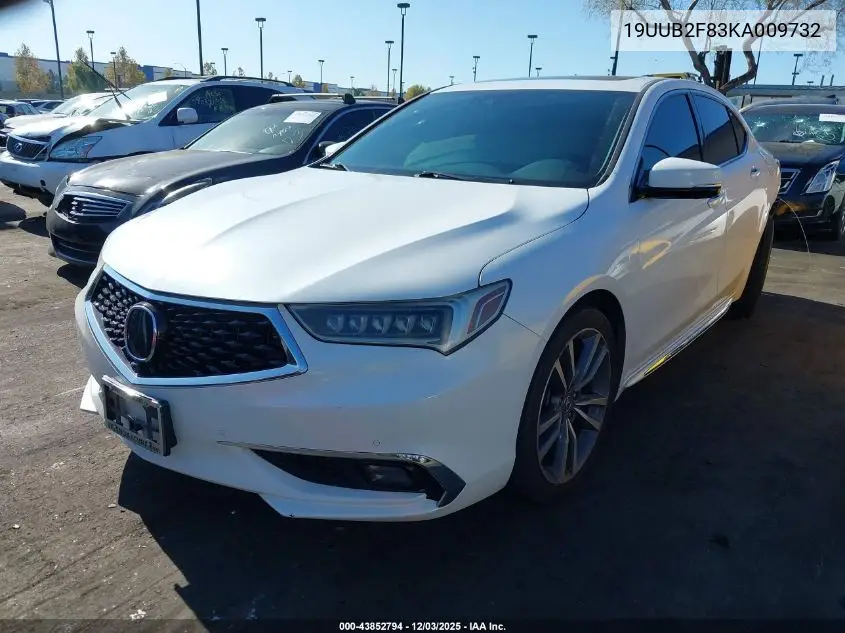 19UUB2F83KA009732 2019 Acura Tlx Advance Pkg
