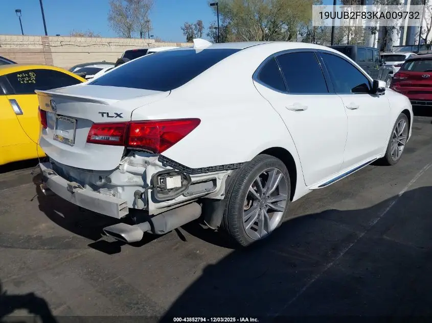 19UUB2F83KA009732 2019 Acura Tlx Advance Pkg