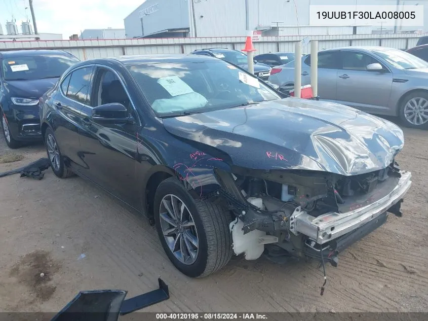 19UUB1F30LA008005 2020 Acura Tlx Standard