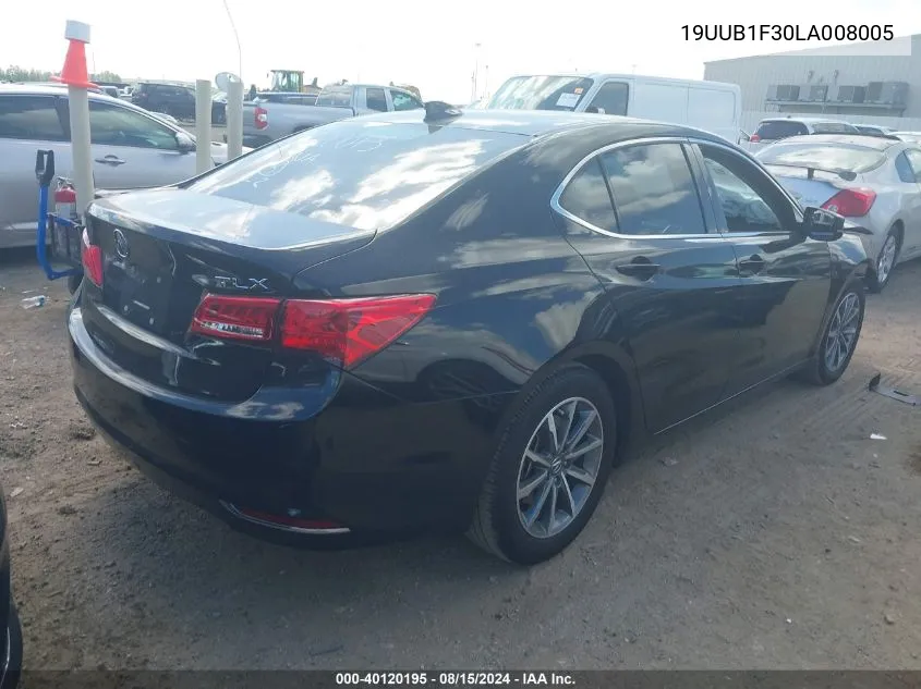 19UUB1F30LA008005 2020 Acura Tlx Standard