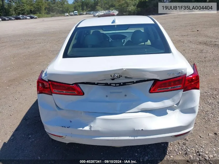 19UUB1F35LA004404 2020 Acura Tlx Standard