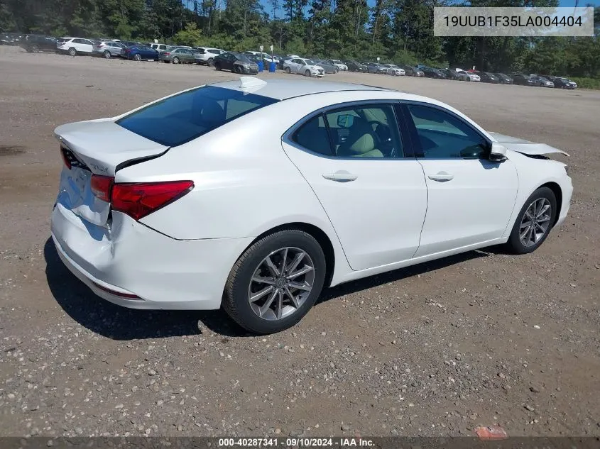 19UUB1F35LA004404 2020 Acura Tlx Standard