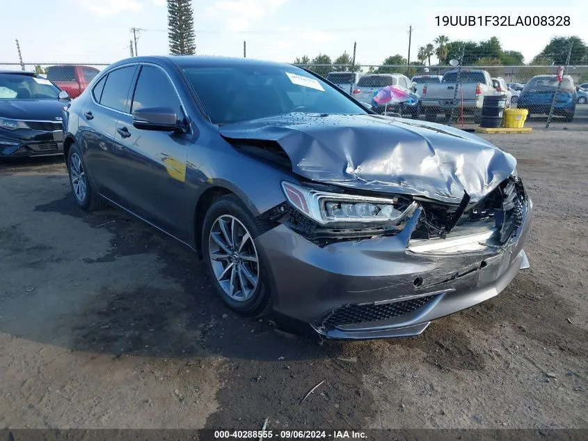 19UUB1F32LA008328 2020 Acura Tlx Standard