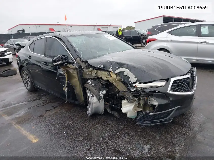 19UUB1F51LA008659 2020 Acura Tlx Tech Package