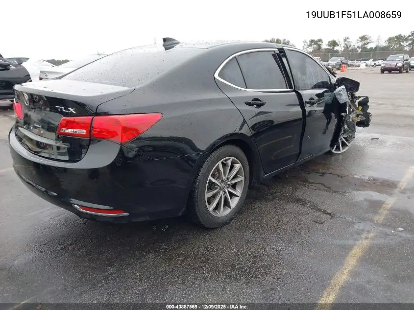 19UUB1F51LA008659 2020 Acura Tlx Tech Package