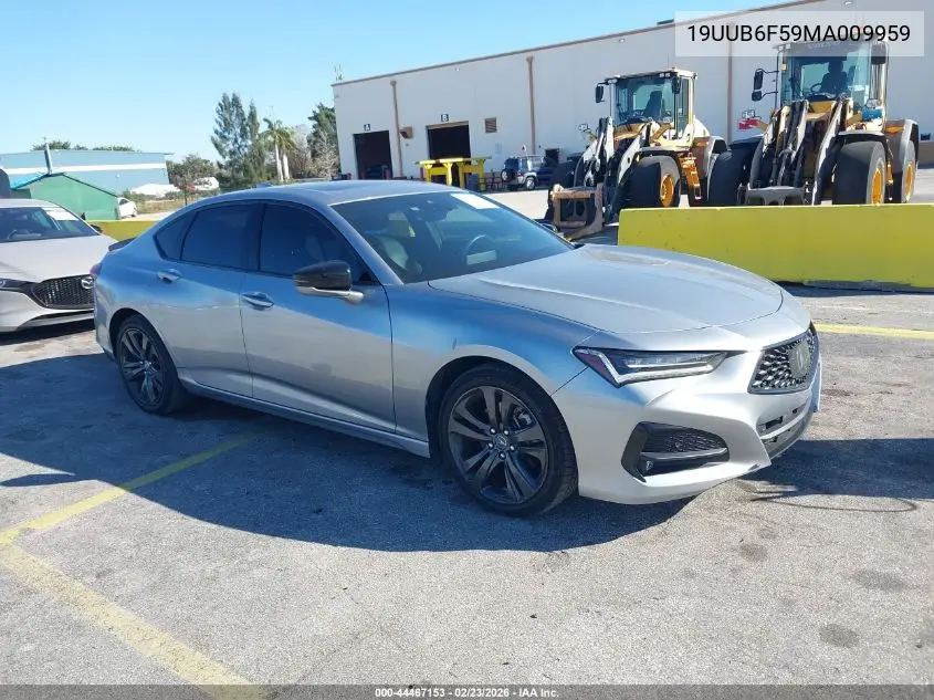 19UUB6F59MA009959 2021 Acura Tlx A-Spec Package