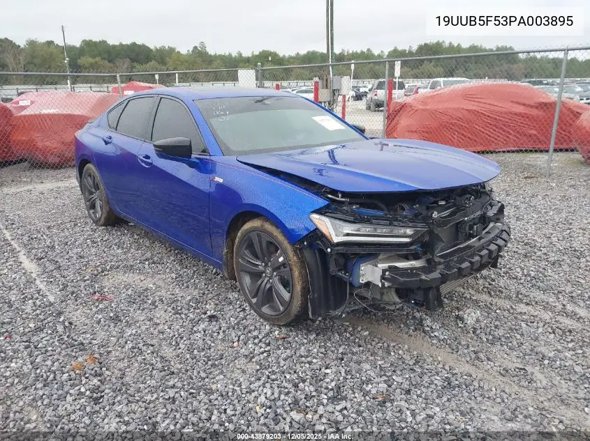 19UUB5F53PA003895 2023 Acura Tlx A-Spec Package