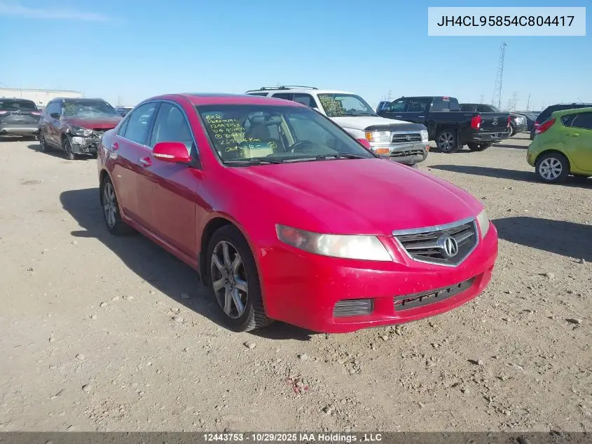 JH4CL95854C804417 2004 Acura Tsx