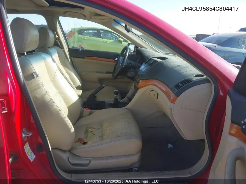 JH4CL95854C804417 2004 Acura Tsx