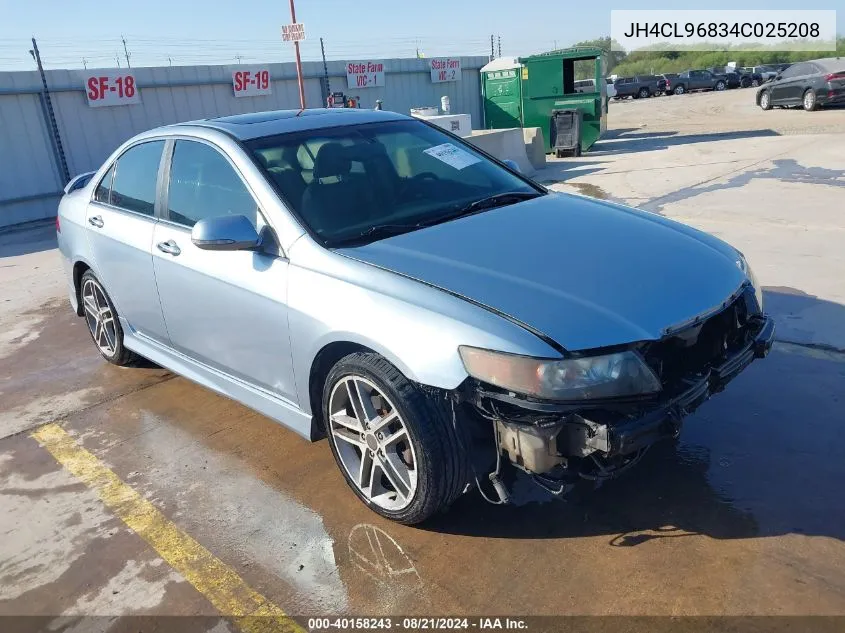 JH4CL96834C025208 2004 Acura Tsx