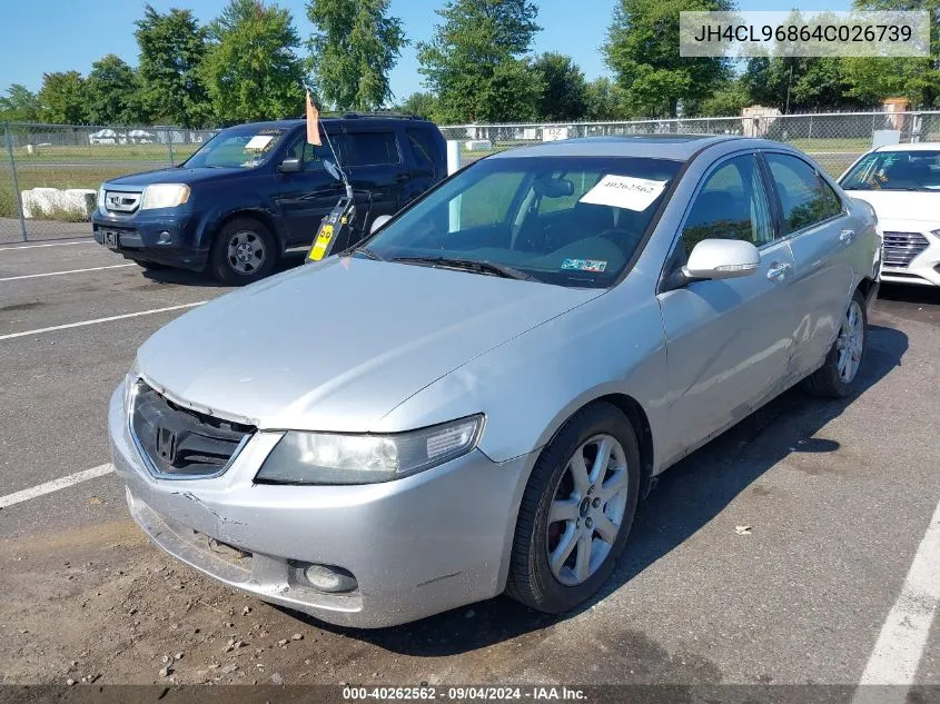 JH4CL96864C026739 2004 Acura Tsx