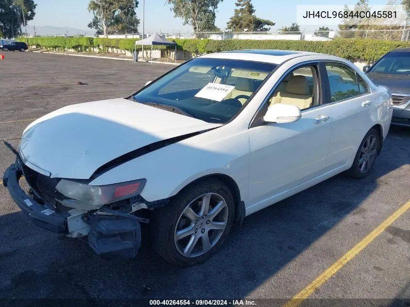 JH4CL96844C045581 2004 Acura Tsx