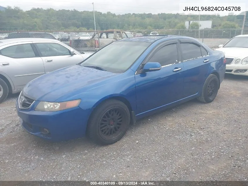 JH4CL96824C045708 2004 Acura Tsx