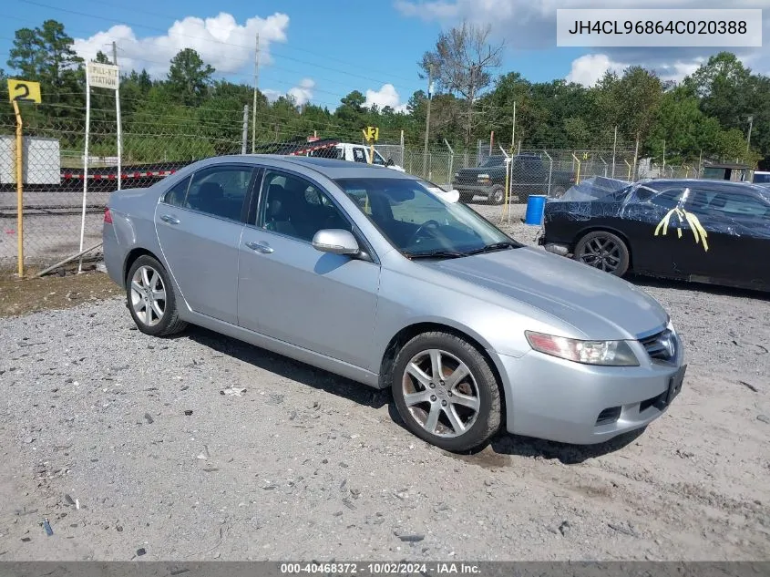 JH4CL96864C020388 2004 Acura Tsx