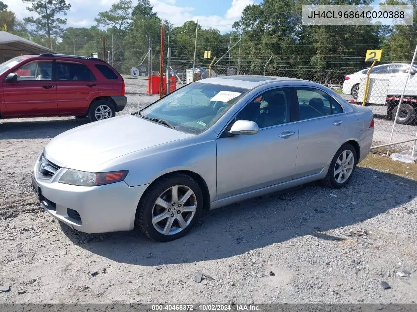 JH4CL96864C020388 2004 Acura Tsx