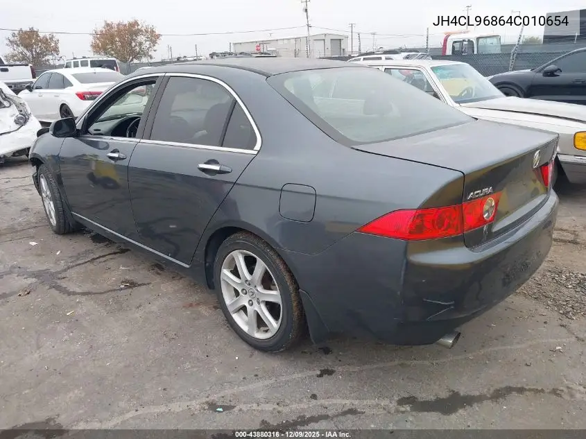 JH4CL96864C010654 2004 Acura Tsx